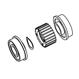 Datamax O'Neil 15-3218-01 pièce de rechange pour équipement d'impression Roller Imprimante d'étiquettes