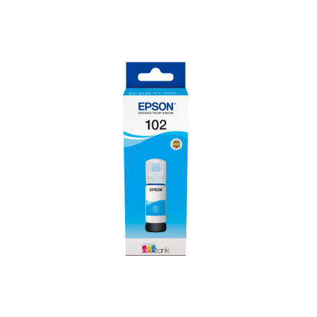 Epson 102 EcoTank Cyan ink bottle