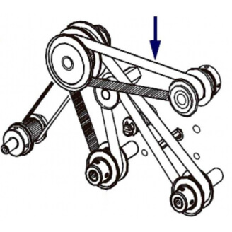 Zebra 45189-18 courroie d'imprimante