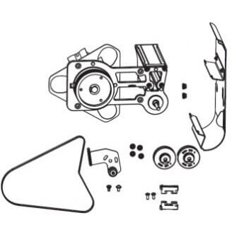 Zebra P1083320-084 pièce de rechange pour équipement d'impression Kit de consommables Imprimante d'étiquettes