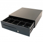 100 SLIDE-OUT CASH DRAWER BLK 406X424X125 ETHERNET!ALARM EURO