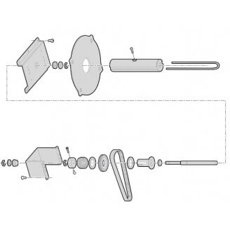 Intermec 1-207084-800 pièce de rechange pour équipement d'impression Imprimante d'étiquettes