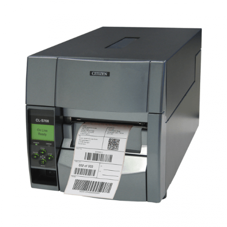 CL-S700IIR PRNT GREY INTERNAL REWINDER/PEELER COMPACT LAN CARD IN