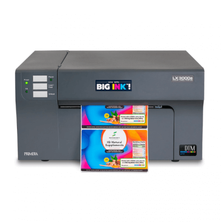 LX3000E COLOR LABEL PRINTER DYE CE USB 4IN X 3IN EU