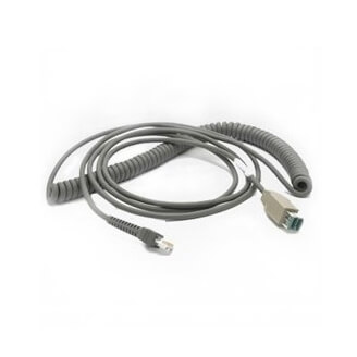 Zebra USB Cable CBA-U08-C15ZAR câble USB 4,5 m USB A Gris